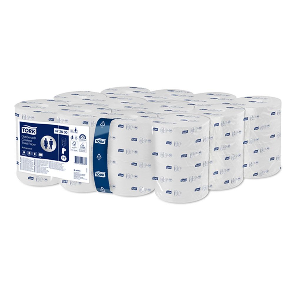 Tork T7 OptiServe Hulsloos Toiletpapier - 2laags