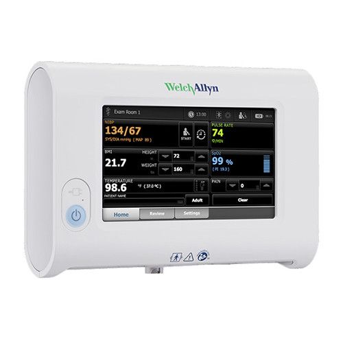 Welch Allyn Connex Spot Monitor 7100 NIBP + EU plug + Nonin SpO2