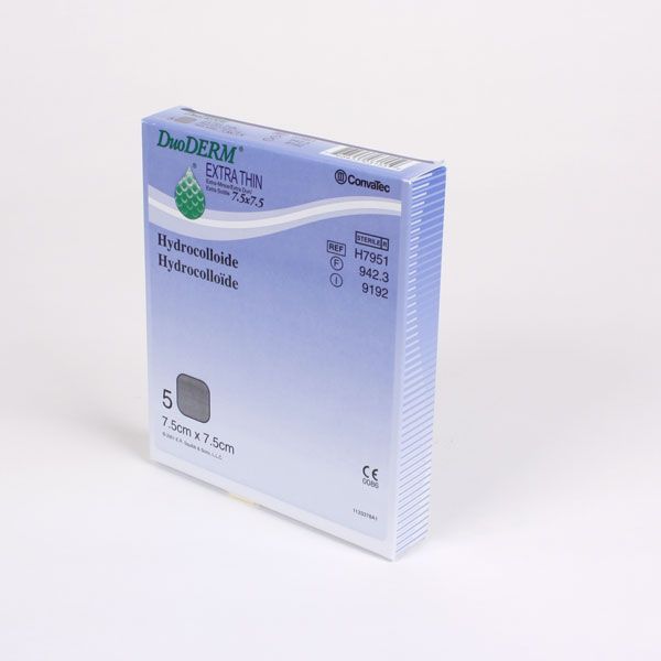 Duoderm extra thin 7.5x7.5 cm H7951