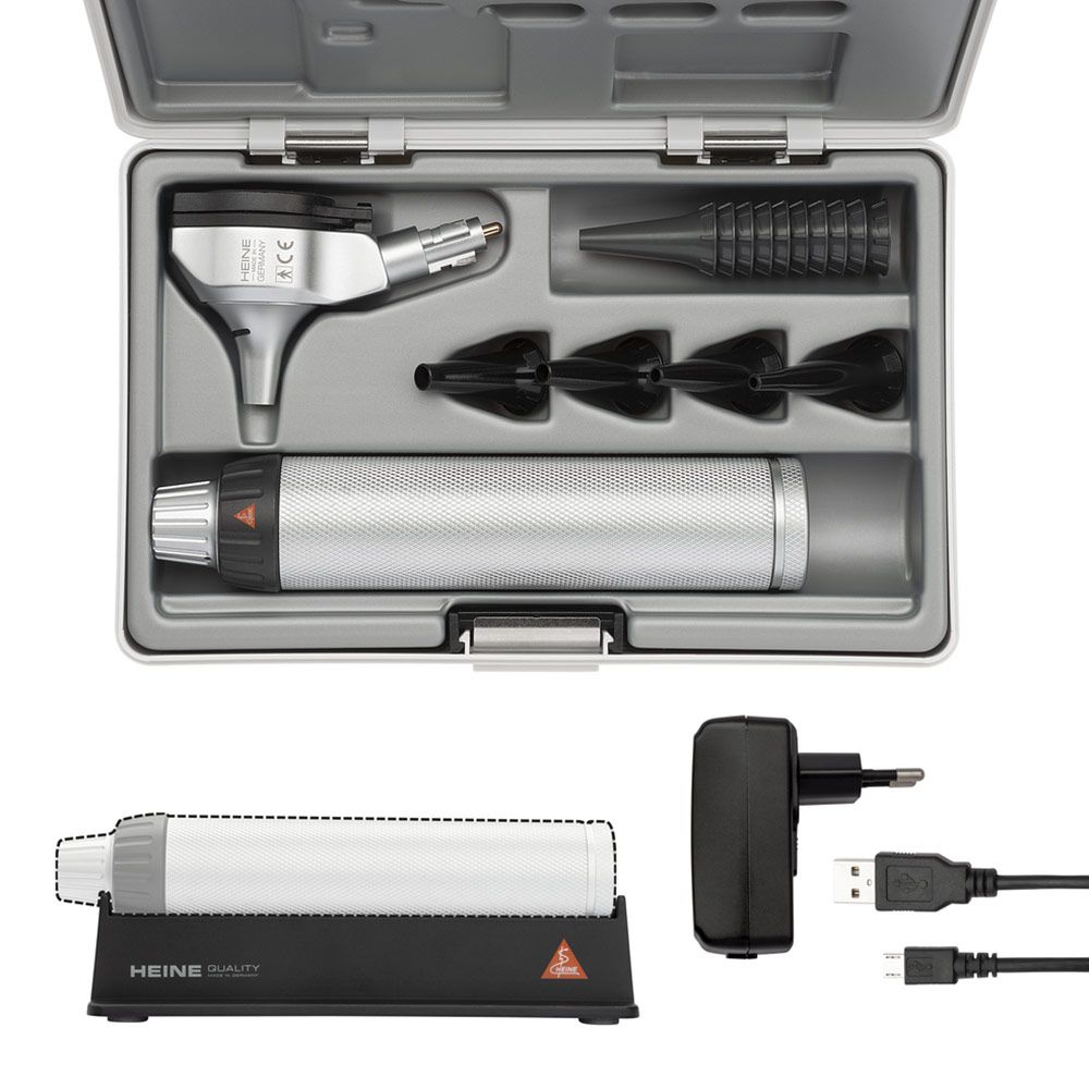 Heine Beta 200 HQ LED Otoscoopset 4 USB