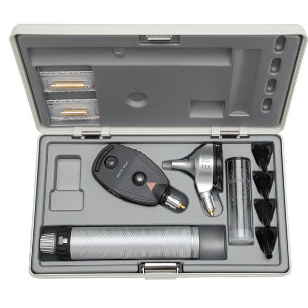 Heine Beta 400 diagnostiekset inclusief 3,5 volt NT 4 tafellader en hard etui