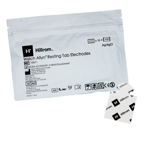 Welch Allyn  tab electroden 100st.