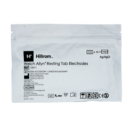 Welch Allyn  tab electroden 100st.
