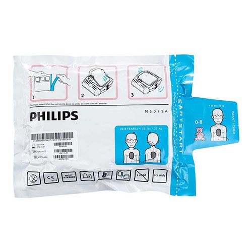 Philips Heartstart HS1 AED elektroden kind/baby