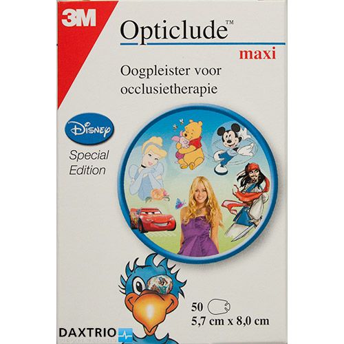 3M Opticlude standaard Disney Midi princesses 50