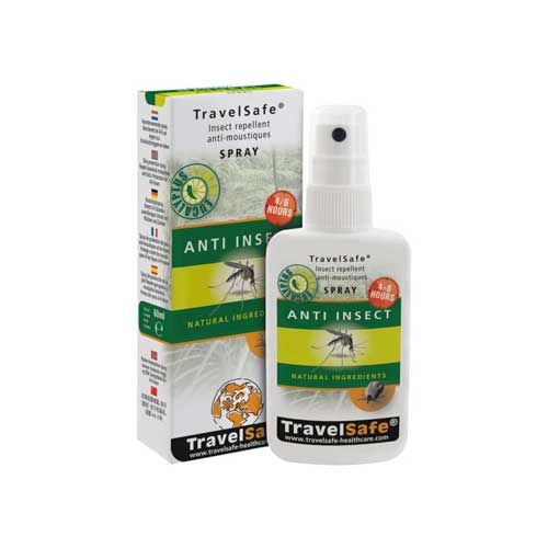 Travelsafe Anti-Insectenspray - 12 x 60ml naturel