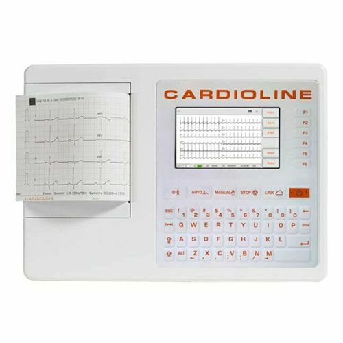 Cardioline ECG100S rust ECG met interpretatie