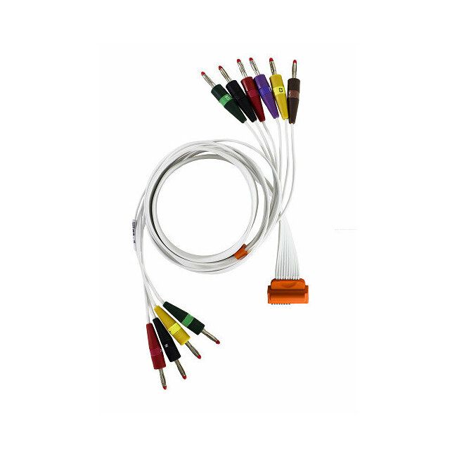 Cardioline ECG patientkabel IEC, 10 wires, plug