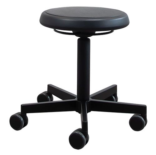 Wesseling Tabouret River PU 46 - 66cm BBMR231 Zwart