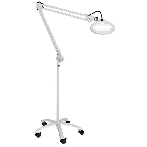 Luxo LFM LED G2 loupelamp op statief