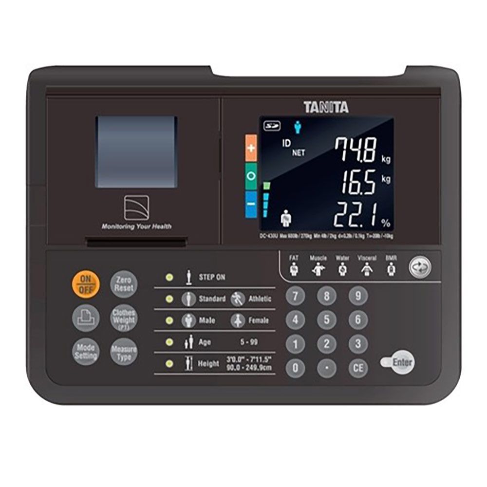 Tanita lichaamsvetmeter/weegschaal DC-360S