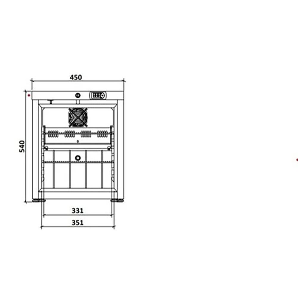 Medifridge koelkast MF30L-CD tafelmodel DIN58345