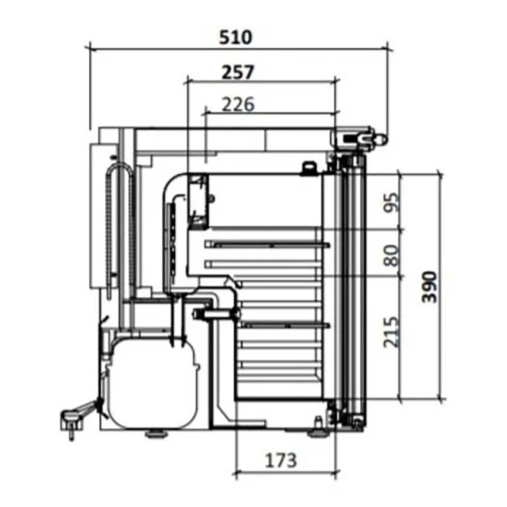 Medifridge koelkast MF30L-CD tafelmodel DIN58345