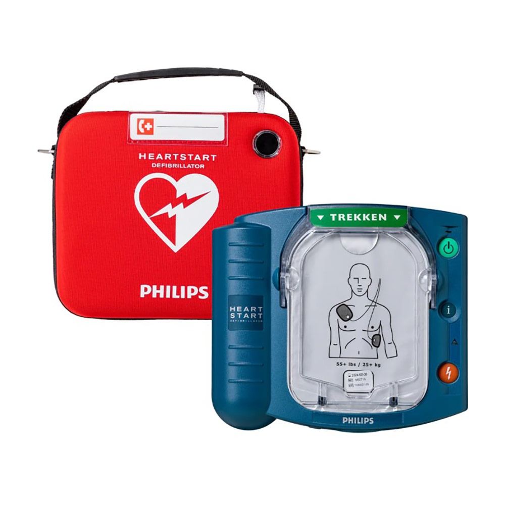 Philips Heartstart HS1 AED inclusief rode draagtas