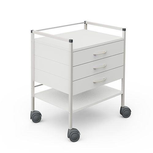 Haeberle 08-16 trolley met 3 lades