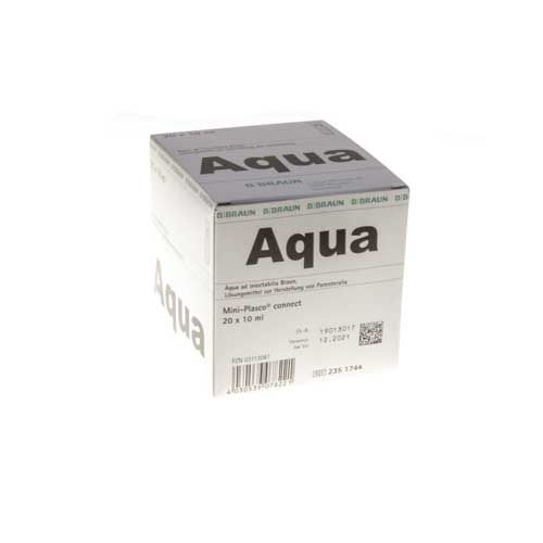 Miniplasco Aqua voor injectie 10ml