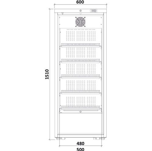 Medifridge koelkast MF350L-GD DIN58345