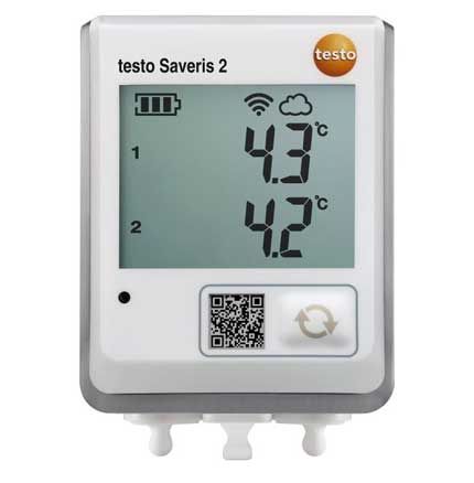 Testo SAVERIS 2-T2 WiFi koelkast datalogger 