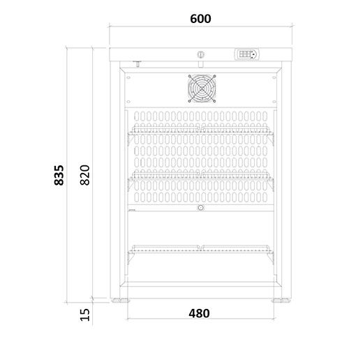 Medifridge koelkast MF140L