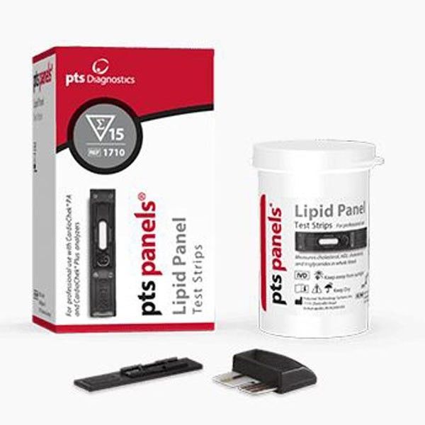 PTS Lipid Panel test strips     ref 1710