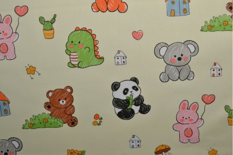 Aankleedkussen Dieren (rand)