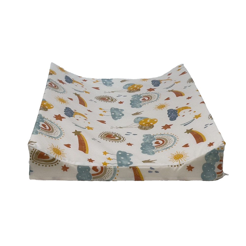 Aankleedkussen 70x50x3cm Weer (rand)