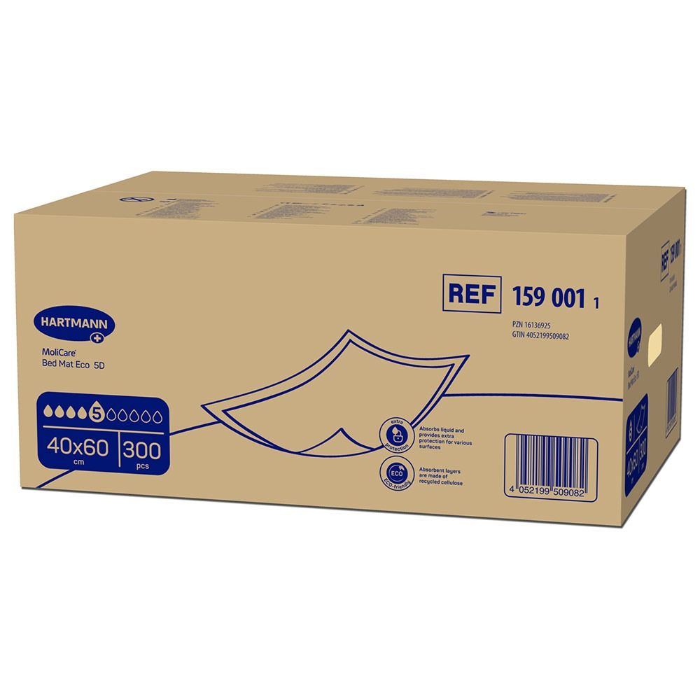 Hartmann MoliCare Eco Onderleggers 40 x 60cm 300 stuks