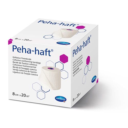 Peha-Haft fixatiezwachtel 8cmx20m