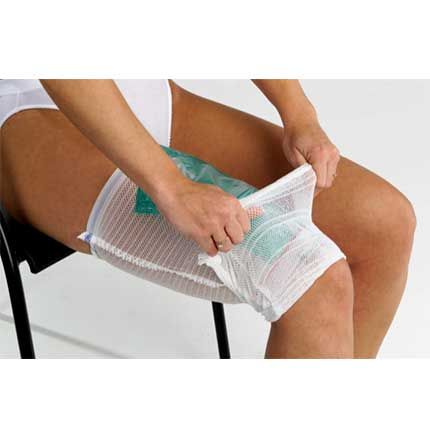 Curion fixette urine-beenzakhouder M klittenband