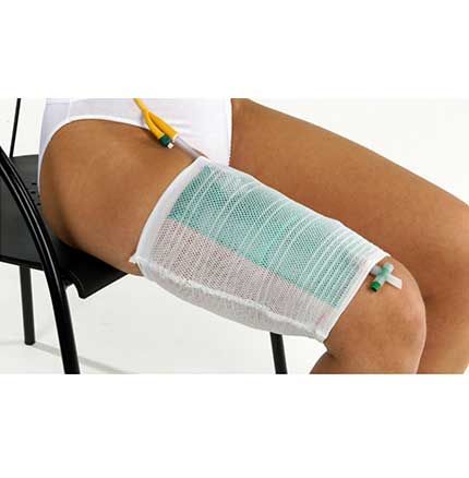 Curion fixette urine-beenzakhouder M klittenband