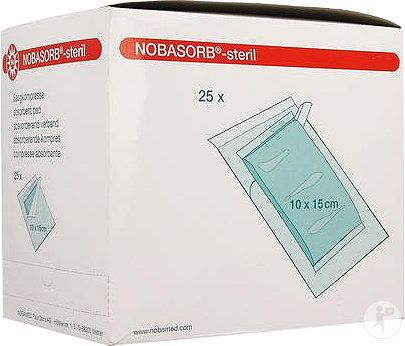 Nobasorb steriel wondverband 10x15cm