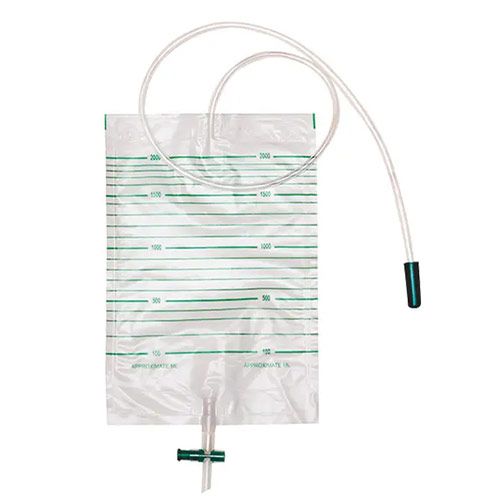 Urine opvangzak 2 liter met slang 90cm p/st.