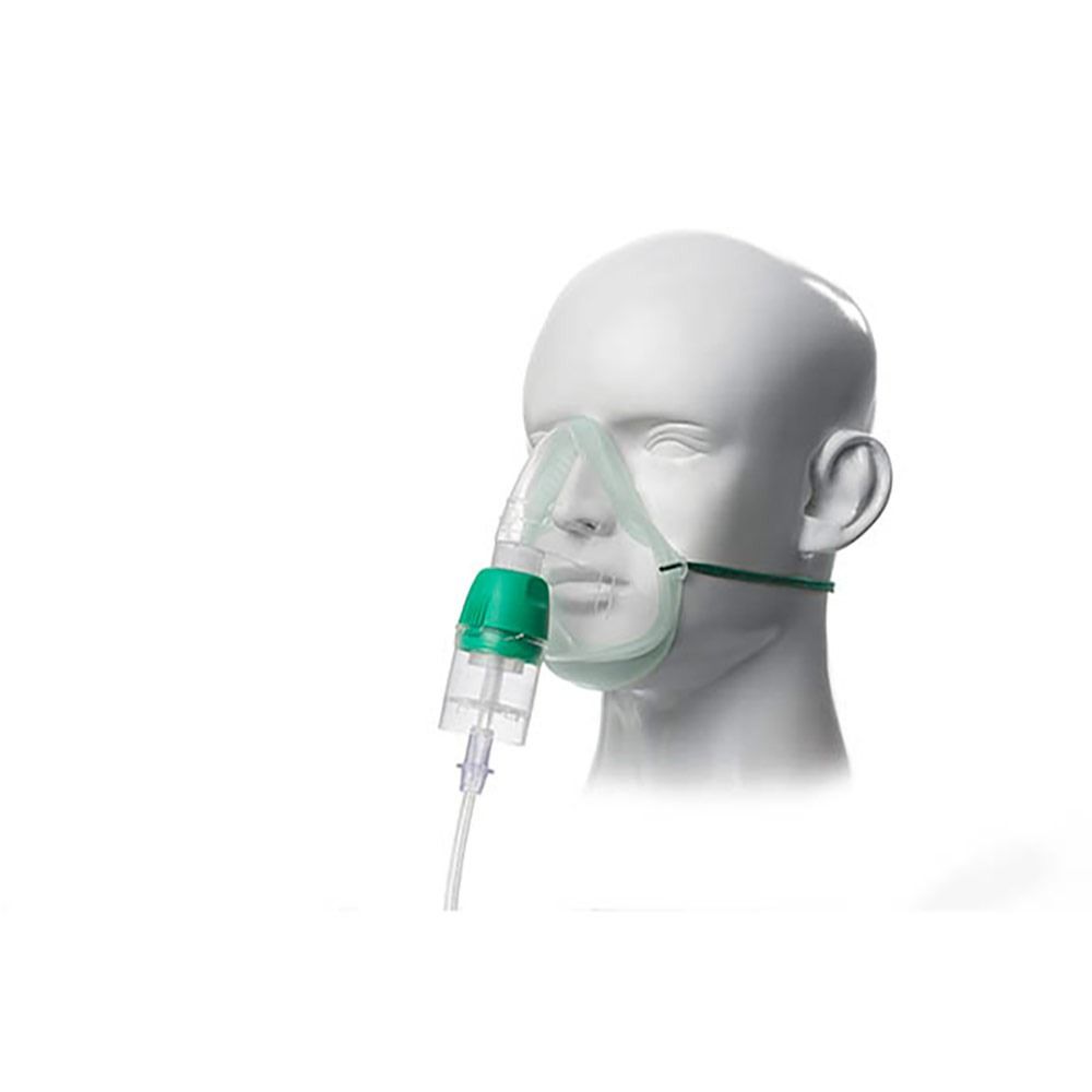 Cirrus 2 vernevelaar, Intersurgical EcoLite masker voor volwassenen met slang 2,1m 30 stuks