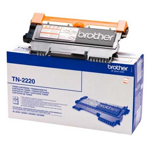 Brother TN2220 Laser Toner Cartridge Zwart