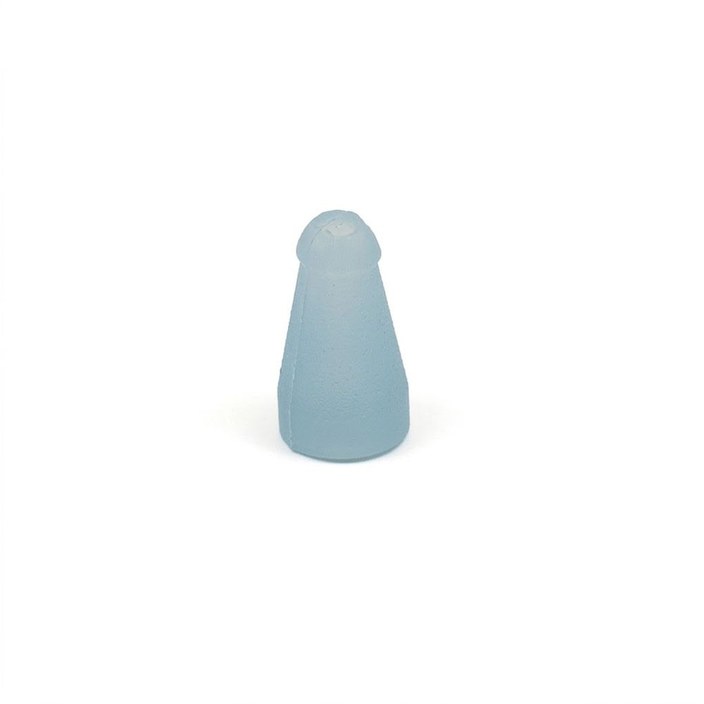 Sentiero oortip 6 mm, licht blauw, 100 stuks