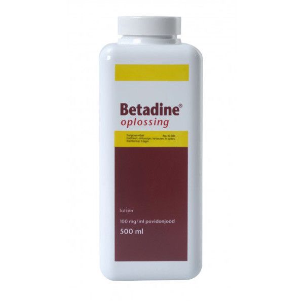 Betadine oplossing 500ml