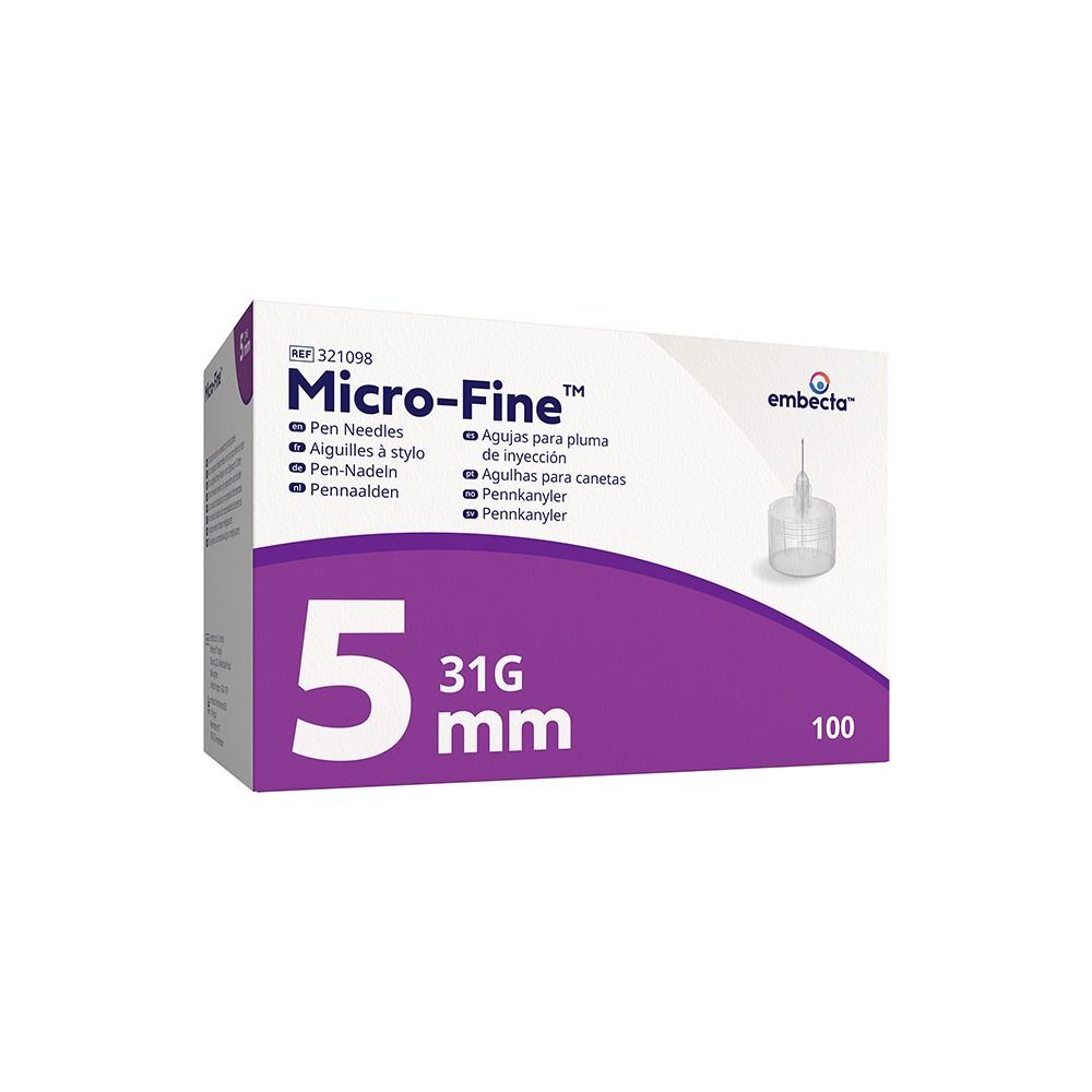BD Mirco-Fine Ultra™ pennaald 0.25mm (31G) x 5mm