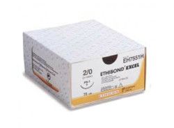Ethicon Ethibond Excel 2-0 1x75cm wit 2x V-7  6987H