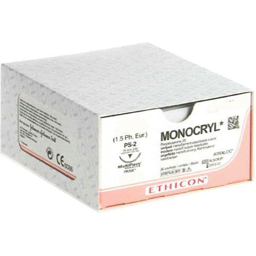 Ethicon Monocryl 3-0 70cm nld FS-2 Y423H