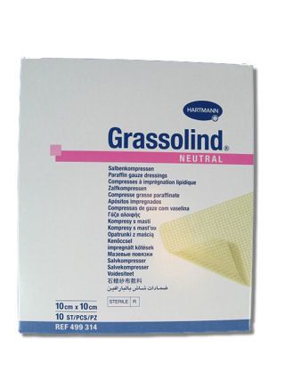 Grassolind 10 x 10cm steriel