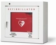 Philips Heartstart AED wandkast (wit) met alarm