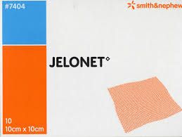 Jelonet verbandgaas 10x10cm steriel