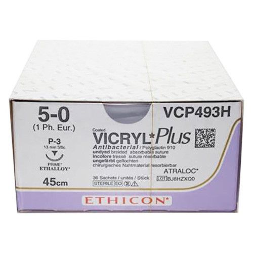 Ethicon Vicryl  plus p-3 45cm VCP493H hechtdraad