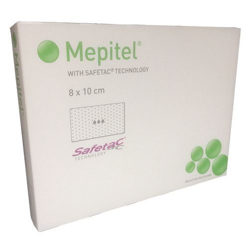 Mölnlycke Mepitel verbandgaas 8 x 10cm steriel