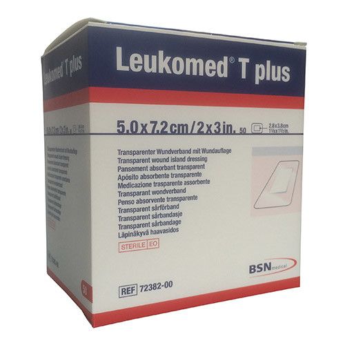 Leukomed T plus 5cm x 7.2cm steriel