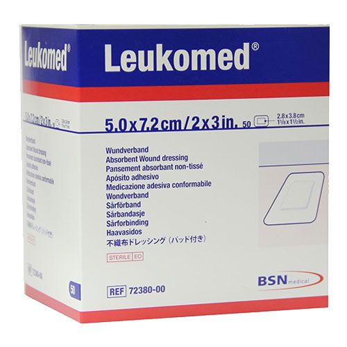 Leukomed 5cm x 7.2cm steriel