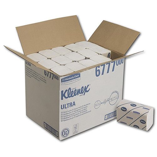 Kleenex handdoekjes ultra wit