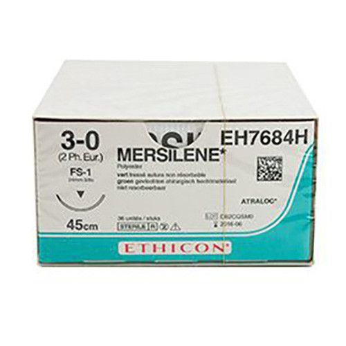 Ethicon Mersilene 3-0 groen 45cm nld FS-1 EH7684H