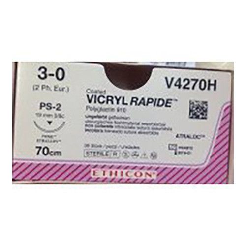 Ethicon Vicryl rapide 3-0 70cm PS-2S V4270H