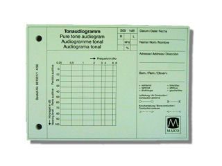 Audiogrampapier Maico ST20